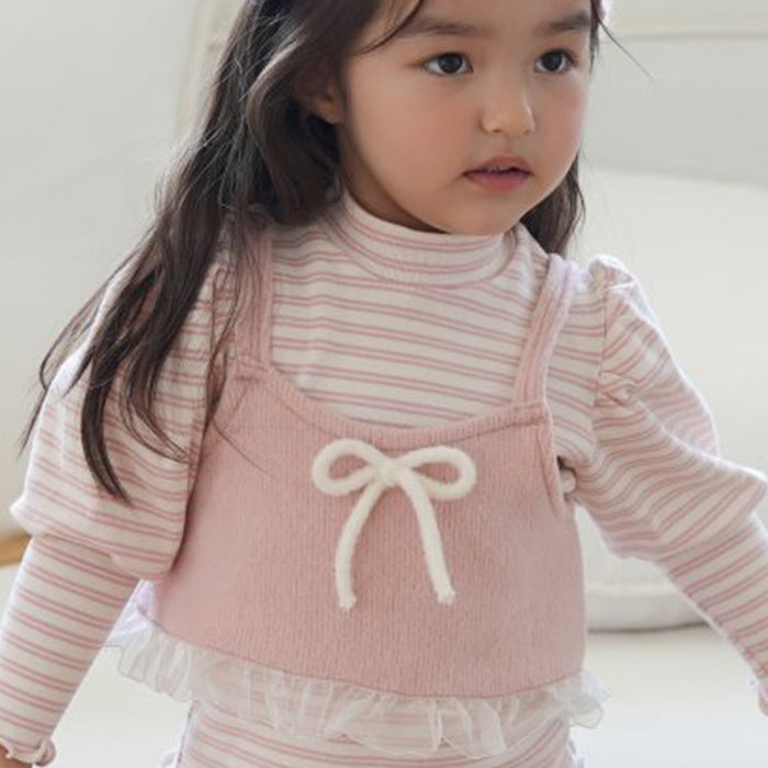 蝴蝶結吊帶上衣