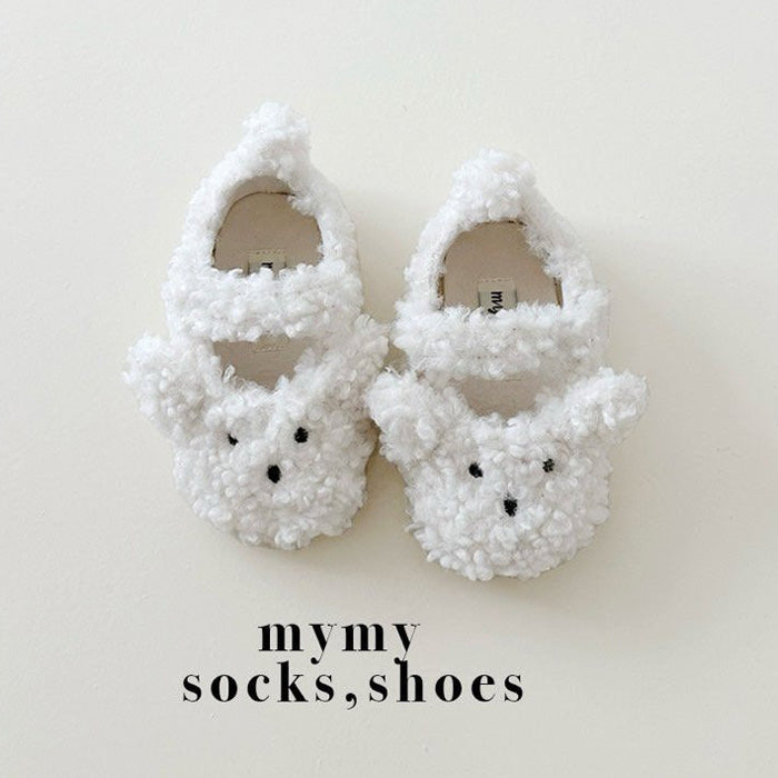 毛毛小熊鞋 (兩色)
