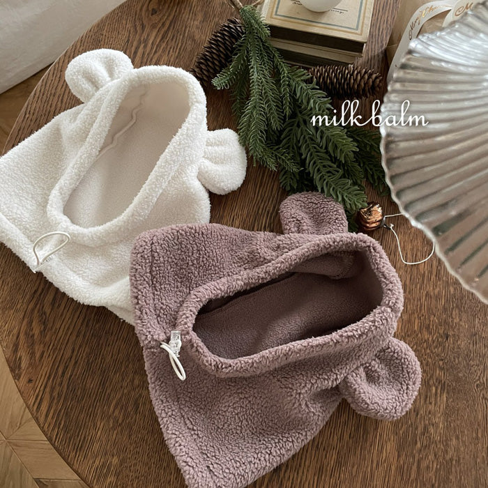 小熊爬服 (可加配熊帽子)