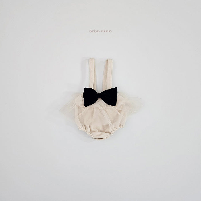 大蝴蝶結吊帶裙