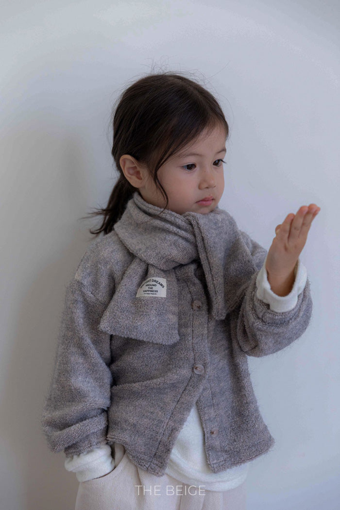 短絨外套 (可加配頸巾)