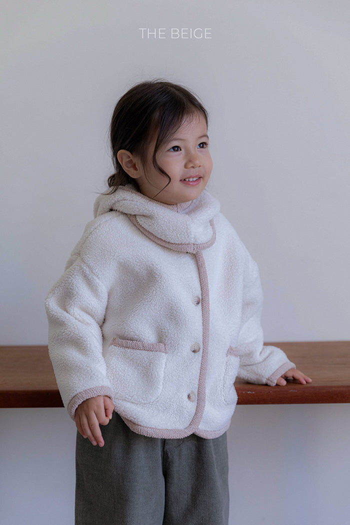 短絨外套 (可加配圍巾連帽)