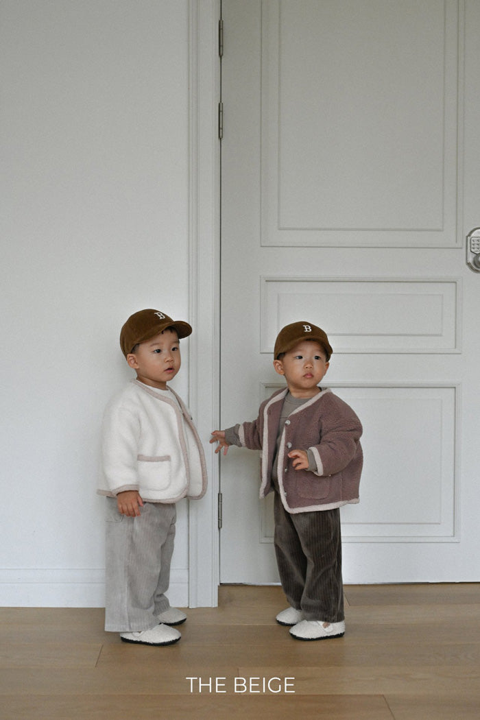 短絨外套 (可加配圍巾連帽)