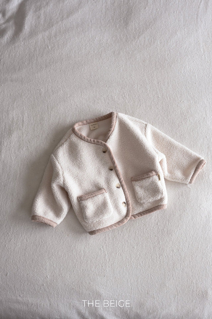 短絨外套 (可加配圍巾連帽)