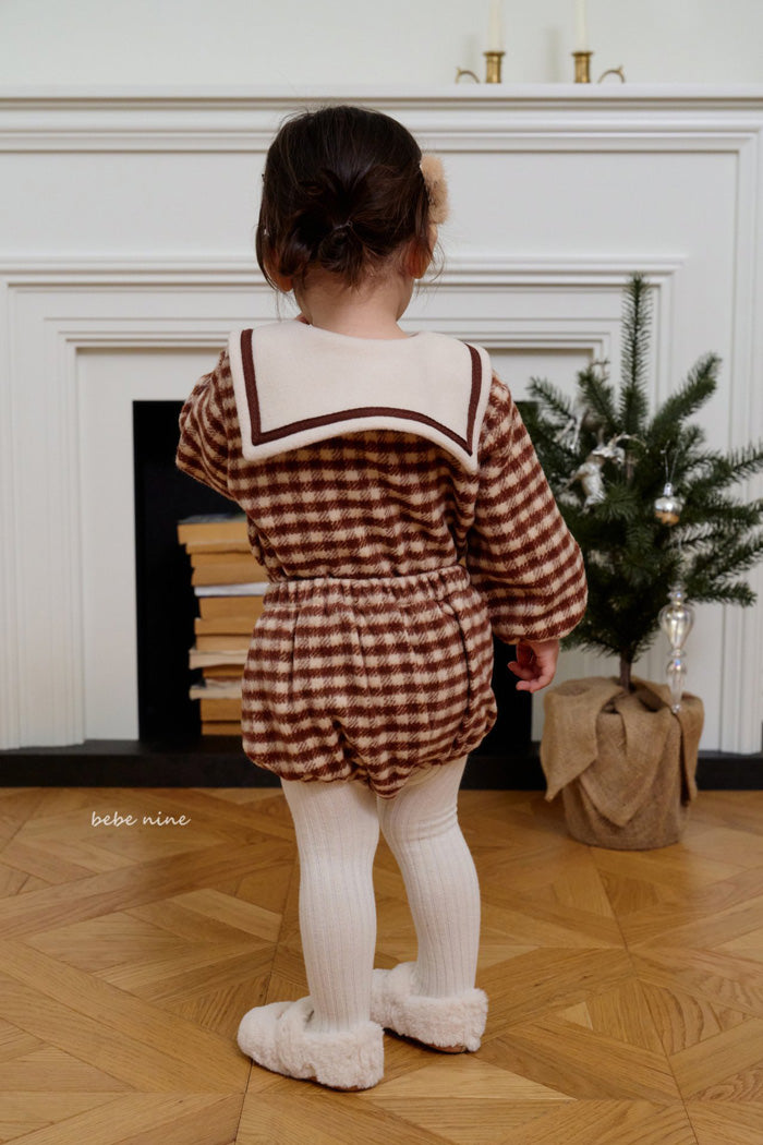 格仔套裝 (上衣+褲)