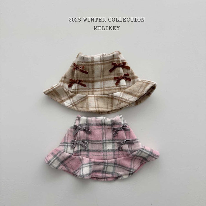 格仔套裝 - 下身裙