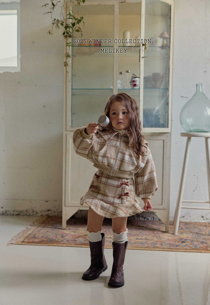 格仔套裝 - 外套