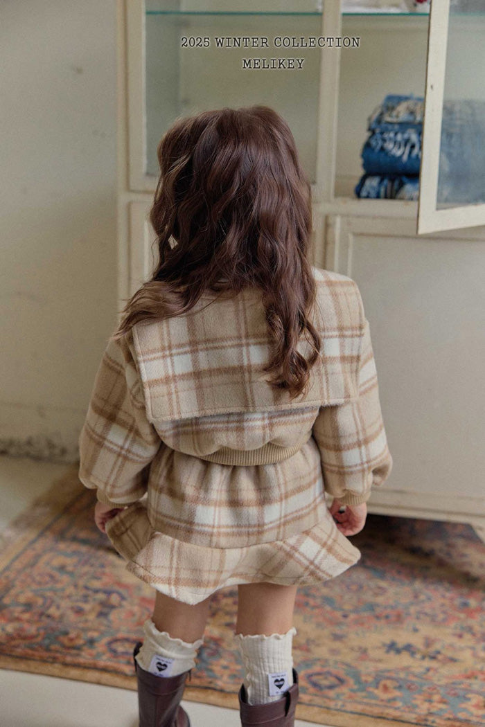 格仔套裝 - 外套