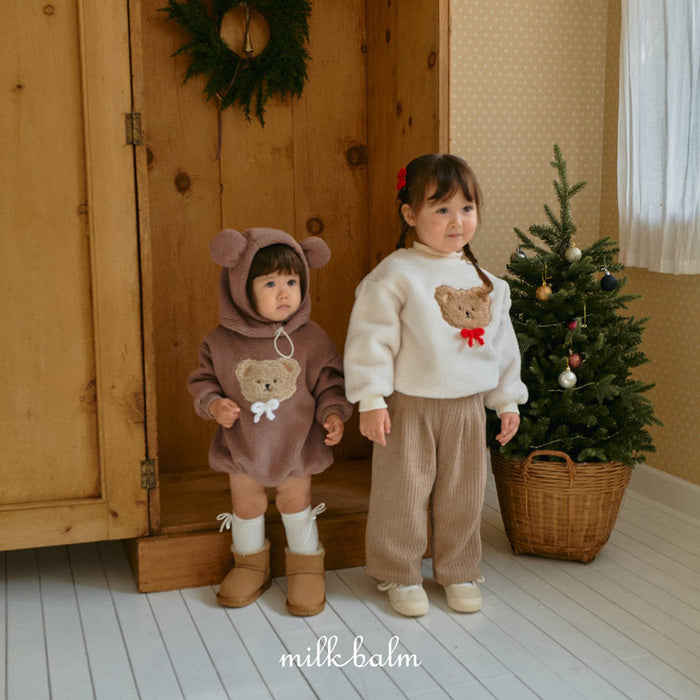 小熊衛衣 (可加配熊帽子)