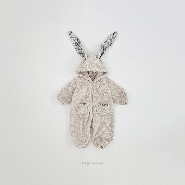 兔仔帶帽連身衣