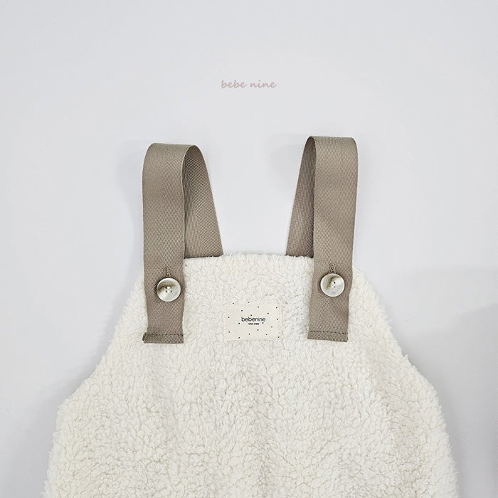 毛毛吊帶褲 (連襪褲)