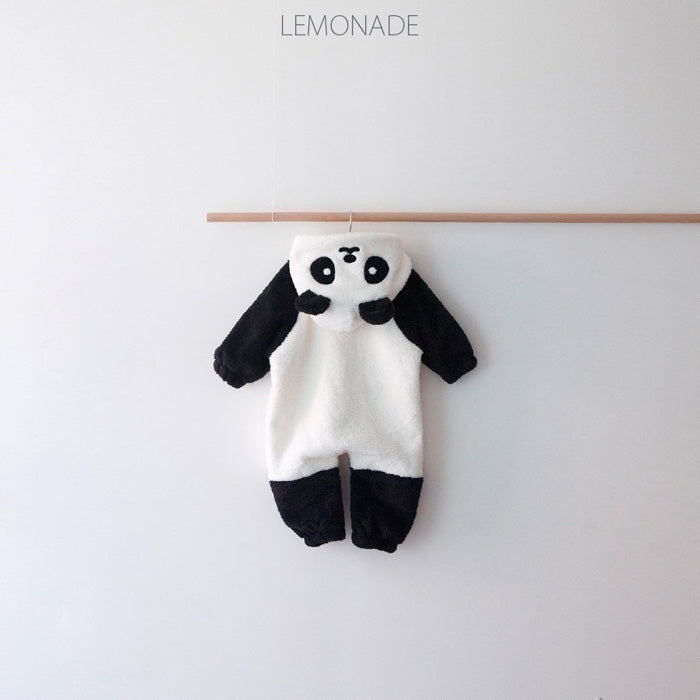 熊貓毛毛連身服