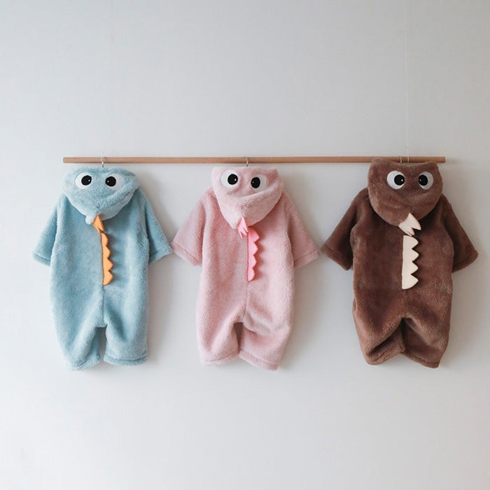 恐龍毛毛連身服