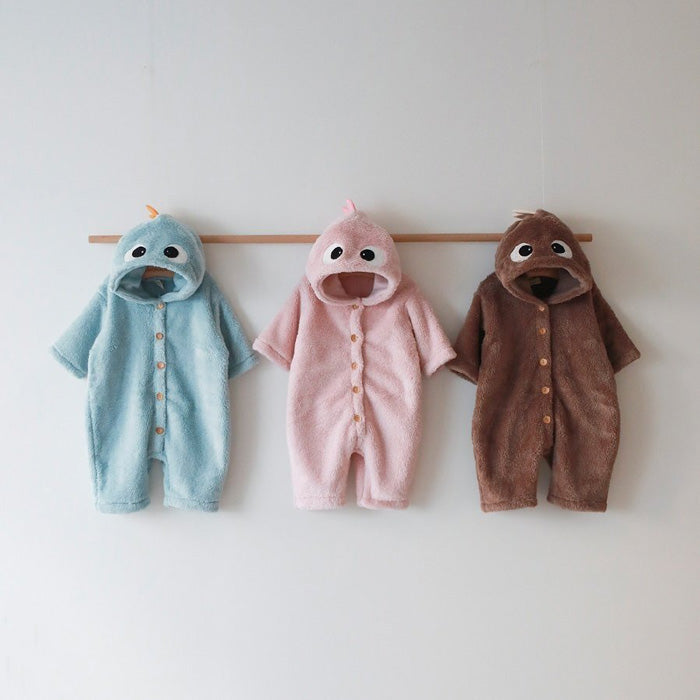 恐龍毛毛連身服