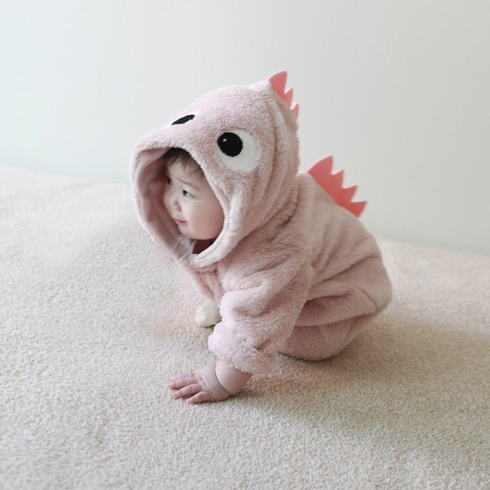 恐龍毛毛連身服