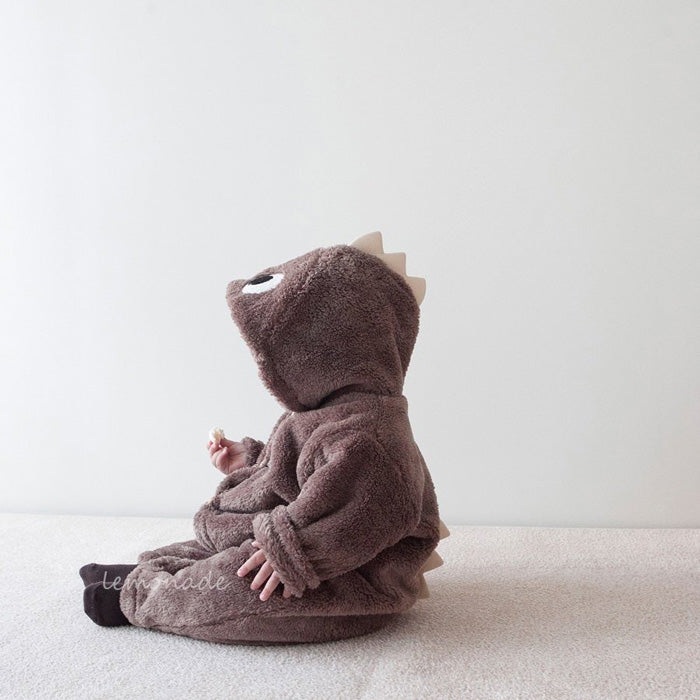 恐龍毛毛連身服